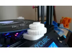 Kossel 3D printer (Anycubic linear delta) bed leveling