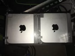 Mac Mini rack mount bracket with remote power switch