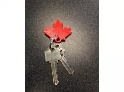 Maple Leaf - Canada Keychain