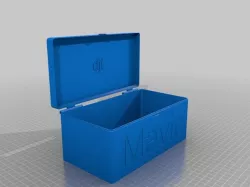 My Customized hinged box V4 (215X114X95)