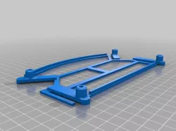 Neato XV-series vacuum robot swiffer pad attachment - for 8" Printers