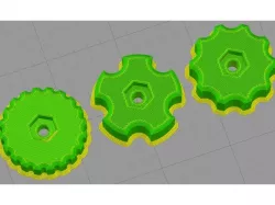 Nut holder - Adjustable for any nut size / space