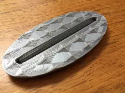 Oval Diamond Paste Pusher