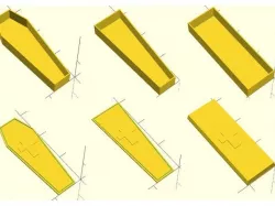 Parametric coffin and lid