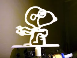 Peanuts' Snoopy "The Flying Ace" Monoprice Select Mini Extruder Spinner