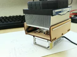 Peltier liquid radiator w/Alpine 11 Plus