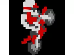 Pixel Art - Excitebike.
