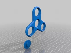 Plain fidget spinner