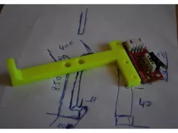 Prusa i4 Micro switch top mounting, Fixation micro switch