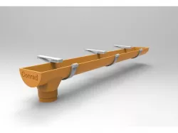 rainwater gutter for shelter