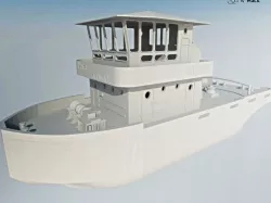 RC micro TugBoat