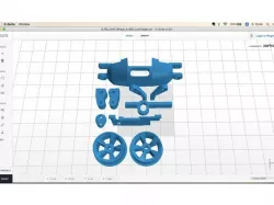 RC Mini 4WD Kit (full package)