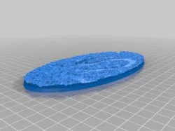 River or Lava Base 90mm