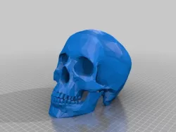 Rubiks cube skull projector