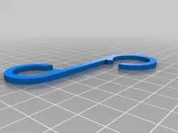 S-Hook for airbrush