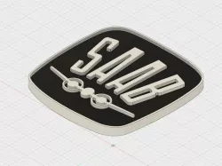 Saab old style emblem