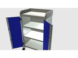 Shelving trolley