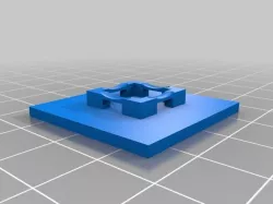 Simple Zip Tie anchor with a hole V2