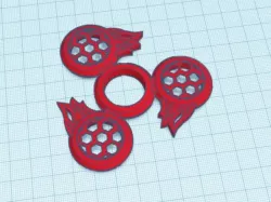 Soccer Ball Fidget Spinner