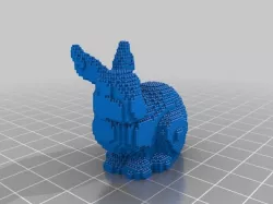 stanford bunny nanobricks