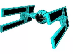 SW TIE/D Droid