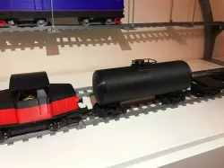 Tanker car for OS-Railway - fully 3D-printable railway system!