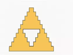 Triforce (Flat ) (Legend of Zelda Nes Treasures Pt. 1.5 )