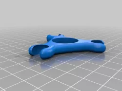 Triple Ball Bearing Fidget Spinner (Short)
