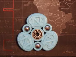 UNC Fidget Spinner - Wingnut2k