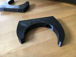 Wall hanging storage clips for IKEA detachable table legs