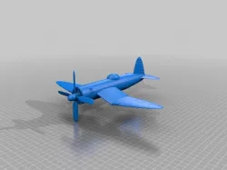WW2 Plane F4U Corsair