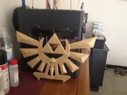 Zelda crest wallhang
