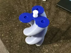 3D Helical Fidget Spinner