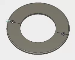 4.5" pipe trim 