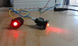 5mm LED holder - Screw