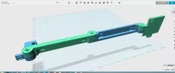 Anet A6 Cable holder X wagon