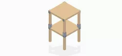 ANET A8 - Ikea Lack table hack