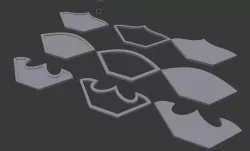 Arc Templates for regimental wargames (e.g. Warhammer, Kings of War)