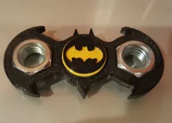 Batman Logo 1/2 inch Nut Spinner