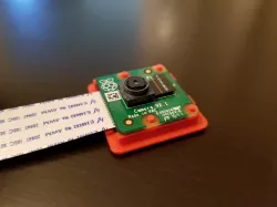Case backplate for Raspberry Pi Camera v2.1
