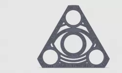 Eye Fidget Spinner