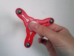 Fidget Hand Spinner With 12mm Ball Bearings