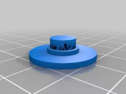 Fidget spinner cap