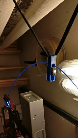 filament guider from roof