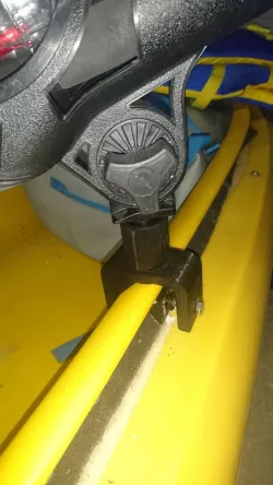 Fishing rod holder clamp V2