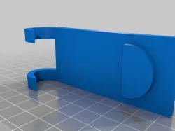 Fluke Hook for pegboard 30mm (holes 10x10)