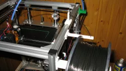 Flying Bear P902 filament guides and hose holder