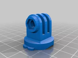 garmin male mount to gopro