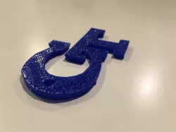 Georgia Tech Keychain