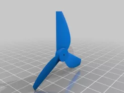 Gottingen 765 Airfoil Micro Drone Propeller (39.61g thrust @ 3V)